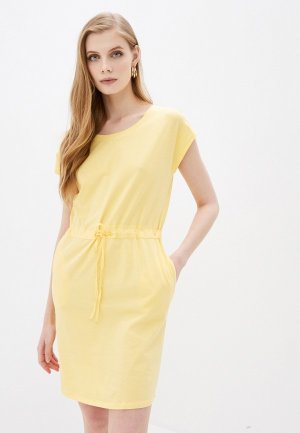 Платье Vero Moda. Цвет: желтый