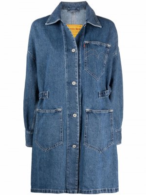 Levis джинсовая куртка Linemore Chore Levi's. Цвет: синий