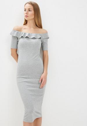 Платье Compania Fantastica. Цвет: серый