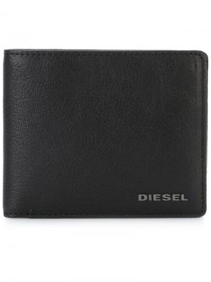 Маленький бумажник Diesel. Цвет: черный