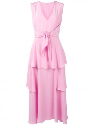 Вечернее фактурное платье Stella McCartney. Цвет: розовый