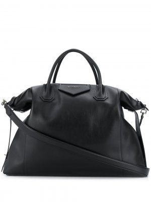 Большая сумка-тоут Antigona Givenchy. Цвет: черный