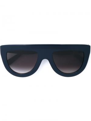 Солнцезащитные очки  Shadow Céline Eyewear. Цвет: синий