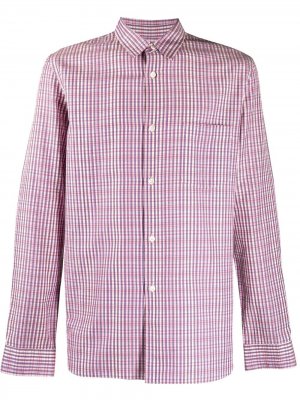 Клетчатая рубашка 2000-х годов Comme Des Garçons Pre-Owned. Цвет: фиолетовый