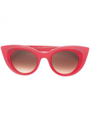 Солнцезащитные очки Thierry Lasry. Цвет: красный
