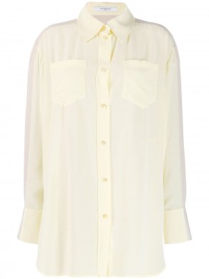 Удлиненная рубашка Givenchy. Цвет: серый