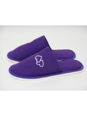 Тапочки женские фиолетовые, SL-96-3 Dream time. Цвет: фиолетовый