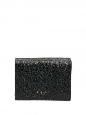Бумажник с логотипом Givenchy. Цвет: черный