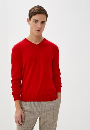 Пуловер United Colors of Benetton. Цвет: красный