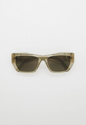 Очки солнцезащитные Karl Lagerfeld. Цвет: серый