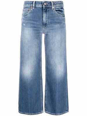 Укороченные джинсы Avenue Dondup. Цвет: синий