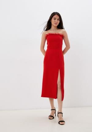 Платье Allegri. Цвет: красный