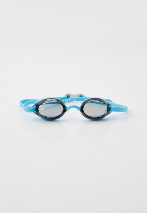 Очки для плавания Nike. Цвет: голубой