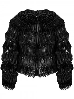 Декорированная куртка-бомбер Comme Des Garçons Noir Kei Ninomiya. Цвет: черный