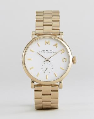 Золотистые часы  Baker MBM3243 Marc Jacobs. Цвет: золотой