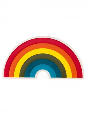 Стикер Rainbow Anya Hindmarch. Цвет: красный