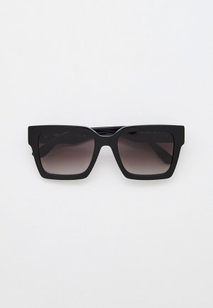 Очки солнцезащитные Karl Lagerfeld. Цвет: черный