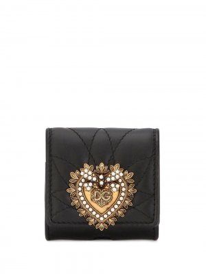 Кошелек для монет Devotion Dolce & Gabbana. Цвет: черный