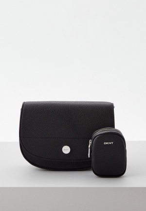 Сумка и кошелек DKNY. Цвет: черный