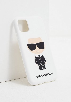 Чехол для iPhone Karl Lagerfeld. Цвет: белый