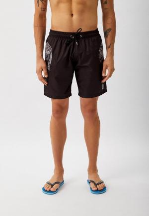 Шорты для плавания Philipp Plein. Цвет: черный