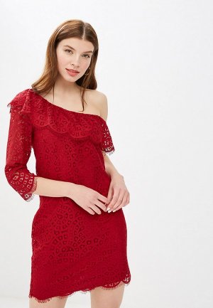 Платье Mint&Berry. Цвет: бордовый