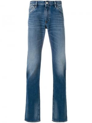 Расклешенные джинсы Emporio Armani. Цвет: синий