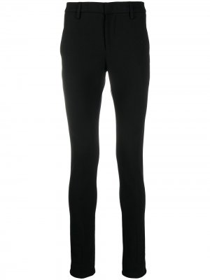 Узкие брюки из джерси Dondup. Цвет: черный