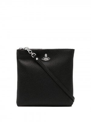 Квадратная сумка через плечо Emma Vivienne Westwood. Цвет: черный