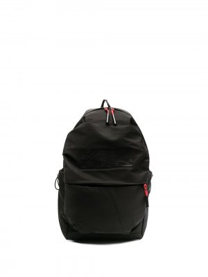 Рюкзак с тисненым логотипом KTZ. Цвет: черный