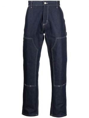 Ruck Double Knee trousers Carhartt WIP. Цвет: синий