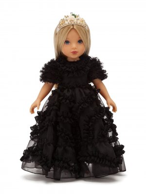 Кукла в платье Dolce & Gabbana Kids. Цвет: разноцветный
