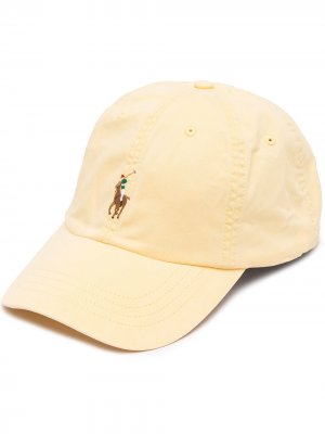 Embroidered logo cap Polo Ralph Lauren. Цвет: желтый
