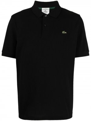 Рубашка поло с логотипом Lacoste. Цвет: черный
