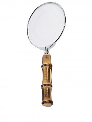 Увеличительное стекло Bamboo Lorenzi Milano. Цвет: коричневый