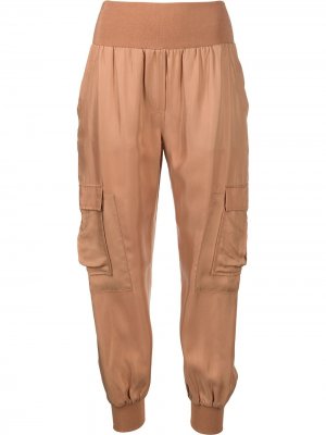 Зауженные брюки Giles Cinq A Sept. Цвет: коричневый