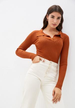 Пуловер Missguided. Цвет: коричневый