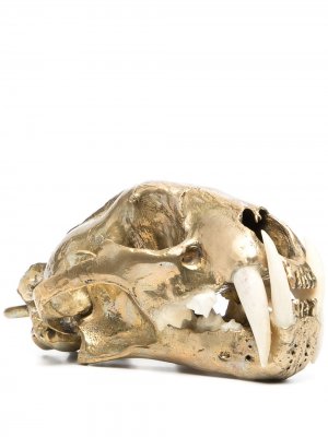 Декоративная статуэтка в форме черепа Parts of Four. Цвет: золотистый