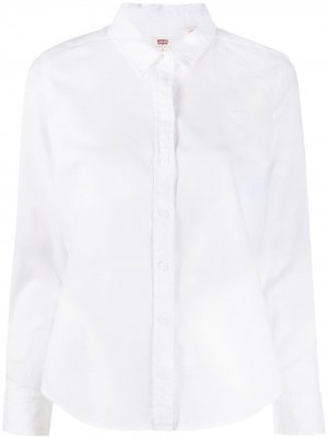 Levis рубашка с заостренным воротником Levi's. Цвет: белый