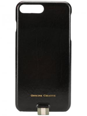 Чехол для IPhone 8 Plus Officine Creative. Цвет: черный