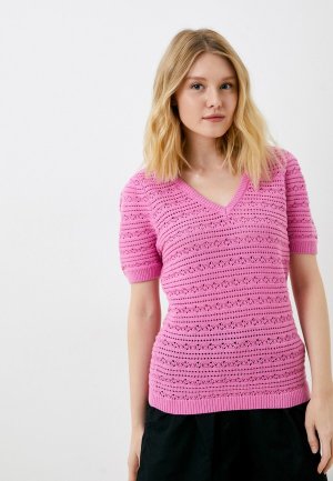 Пуловер Ichi. Цвет: розовый