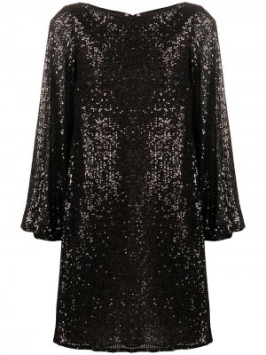 Платье Matrix с пайетками Talbot Runhof. Цвет: черный