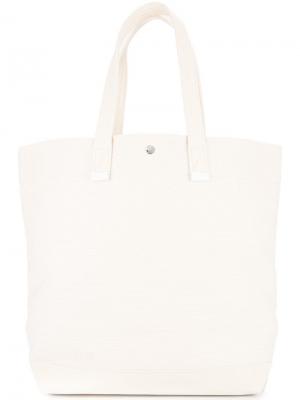 Большая сумка-шоппер Cabas. Цвет: белый