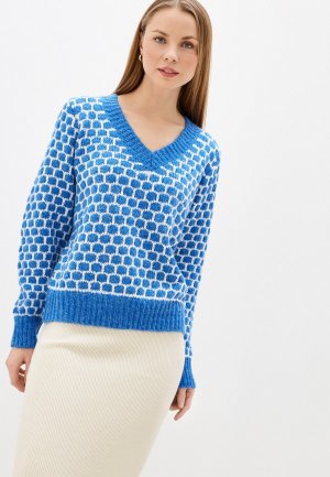 Пуловер By Swan. Цвет: синий