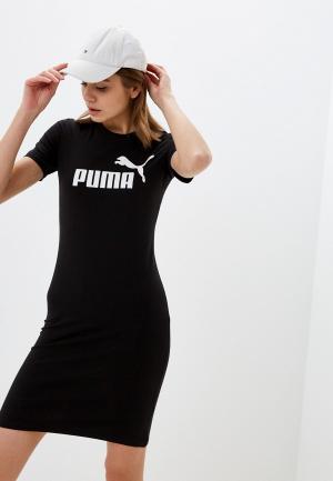 Платье PUMA. Цвет: черный