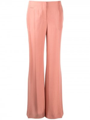 Широкие брюки с завышенной талией TOM FORD. Цвет: розовый