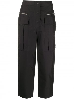 Укороченные брюки карго 3.1 Phillip Lim. Цвет: черный