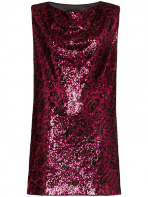 Платье мини Stevie с пайетками RtA. Цвет: красный