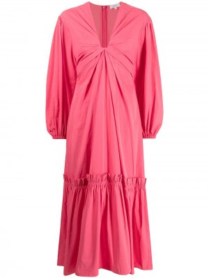 Платье Irena с V-образным вырезом A.L.C.. Цвет: розовый