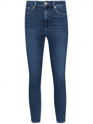 Укороченные джинсы скинни Margot PAIGE. Цвет: синий